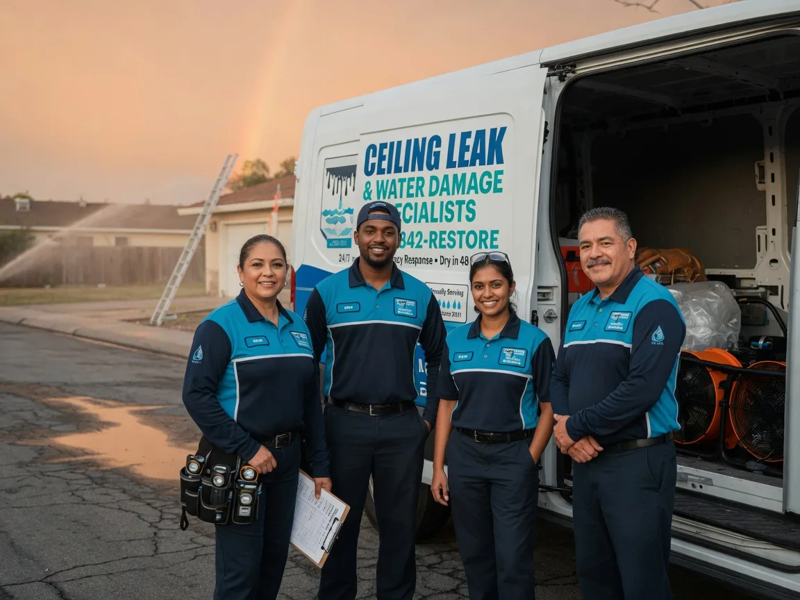 Ceiling Leak Cleanup company in Stinnett, TX